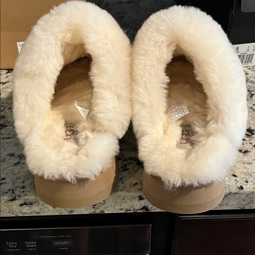 UGG women’s Disquette slipper chestnut - Picture 4 of 6